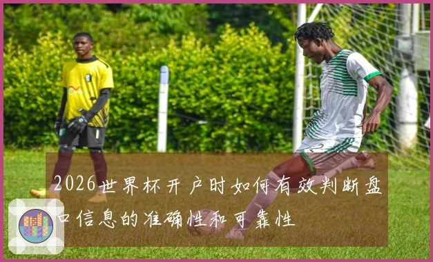 2026世界杯开户时如何有效判断盘口信息的准确性和可靠性