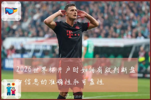 2026世界杯开户时如何有效判断盘口信息的准确性和可靠性