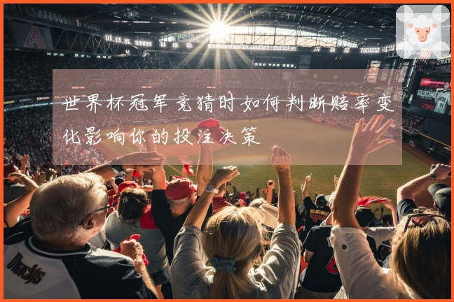 世界杯冠军竞猜时如何判断赔率变化影响你的投注决策